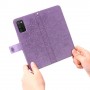 Samsung Galaxy A03s violetti mandala suojakotelo