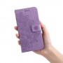 Samsung Galaxy A03s violetti mandala suojakotelo