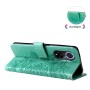 Honor 50 5G mintunvihreä mandala suojakotelo – kannellinen puhelinlompakko tuotekuvassa