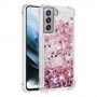 Samsung Galaxy S21 FE 5G pinkki glitter hile suojakuori