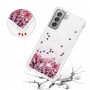 Samsung Galaxy S21 FE 5G pinkki glitter hile suojakuori