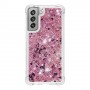 Samsung Galaxy S21 FE 5G pinkki glitter hile suojakuori