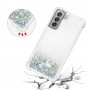 Samsung Galaxy S21 FE 5G hopea glitter hile suojakuori