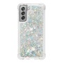 Samsung Galaxy S21 FE 5G hopea glitter hile suojakuori – minimalistinen mutta tehokas suoja