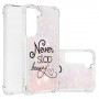 Samsung Galaxy S22 5G glitter hile never stop dreaming suojakuori