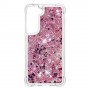 Samsung Galaxy S22 5G pinkki glitter hile suojakuori