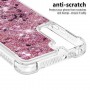 Samsung Galaxy S22 5G pinkki glitter hile suojakuori