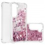 Samsung Galaxy S22 5G pinkki glitter hile suojakuori