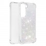 Samsung Galaxy S22 5G hopea glitter hile suojakuori