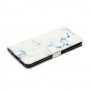 Samsung Galaxy S22 5G valkoinen marmori suojakotelo