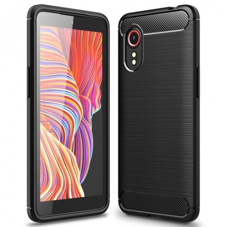 Samsung Galaxy XCover 5 musta suojakuori.