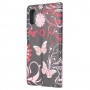 Samsung Galaxy XCover 5 kukkia ja perhosia suojakotelo