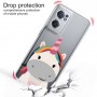 OnePlus Nord CE 2 5G läpinäkyvä yksisarvinen suojakuori.