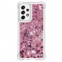 Samsung Galaxy A53 5G pinkki glitter suojakuori