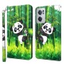 OnePlus Nord CE 2 5G panda suojakotelo – kotelosta löytyy korttipaikat ja setelitasku