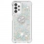 Samsung Galaxy A13 / A04s hopea glitter hile sormuspidike suojakuori