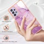 Samsung Galaxy A13 / A04s pinkki marmori suojakuori