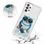 Samsung Galaxy A13 / A04s läpinäkyvä pöllö suojakuori.