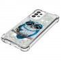 Samsung Galaxy A13 / A04s läpinäkyvä pöllö suojakuori.