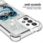 Samsung Galaxy A13 / A04s läpinäkyvä pöllö suojakuori.