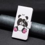 Samsung Galaxy A33 5G valkoinen panda suojakotelo – käytännöllinen kotelo arjen tarpeisiin