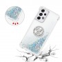 Samsung Galaxy A33 5G hopea glitter hile sormuspidike suojakuori.