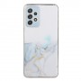 Samsung Galaxy A33 5G valkoinen marmori suojakuori.
