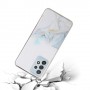 Samsung Galaxy A33 5G valkoinen marmori suojakuori