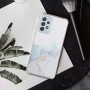 Samsung Galaxy A33 5G valkoinen marmori suojakuori.