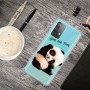 Samsung Galaxy A33 5G läpinäkyvä panda suojakuori.