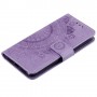 Samsung Galaxy A03 violetti mandala suojakotelo