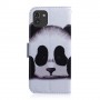 Samsung Galaxy A03 panda suojakotelo – kannellinen puhelinlompakko tuotekuvassa