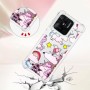 Xiaomi Redmi 10C glitter hile yksisarviset suojakuori – kaunis kuori esillä tuotekuvassa