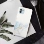 Samsung Galaxy A03 läpinäkyvä marmori suojakuori.