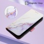 Samsung Galaxy A03 violetti marmori suojakotelo