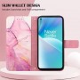 OnePlus Nord 2T 5G pinkki marmori suojakotelo