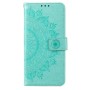 OnePlus Nord CE 2 5G mintunvihreä mandala suojakotelo – koko puhelimen peittävä ja suojaava kotelo