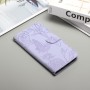 OnePlus 10T violetit kukat suojakotelo