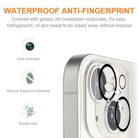 iPhone 14 kameran panssarilasi – kameran linssit turvassa kolhuilta