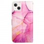iPhone 13/14 pinkki marmori suojakotelo