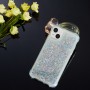 iPhone 14 hopea glitter hile suojakuori