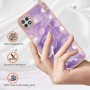 Samsung Galaxy A22 5G violetti marmori suojakuori