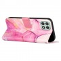 Samsung Galaxy A22 5G pinkki marmori suojakotelo