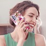 Samsung Galaxy A23 5G kukkia ja perhosia sormuspidike suojakuori