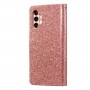 Samsung Galaxy A13 / A04s ruusukulta glitter suojakotelo