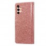 Samsung Galaxy A13 / A04s ruusukulta glitter suojakotelo