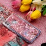 Huawei Honor 10 Lite glitter hile kukat suojakuori.