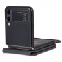 Samsung Galaxy Z Flip4 musta suojakuori korttitaskuilla