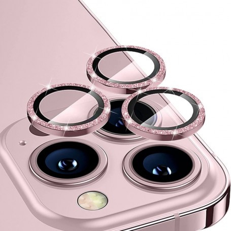 iPhone 14 Pro / Pro Max kameran linssisuoja ruusukulta