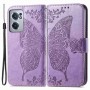 OnePlus Nord CE 2 5G violetti perhonen suojakotelo